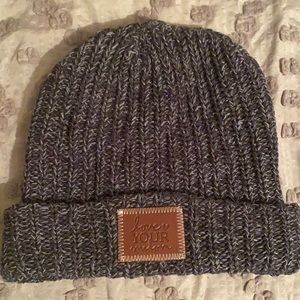 Love Your Melon cuffed chunky knit beanie